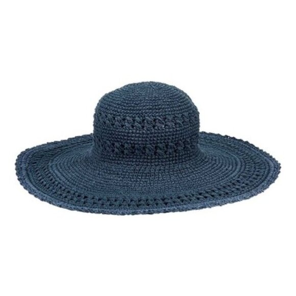San Diego Hat Company Oversized Brim Crochet Packable Sun Hat